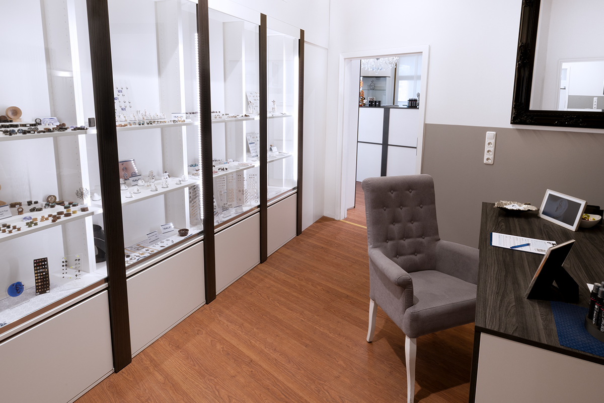 Piercingstudio blue - Beratungsbereich